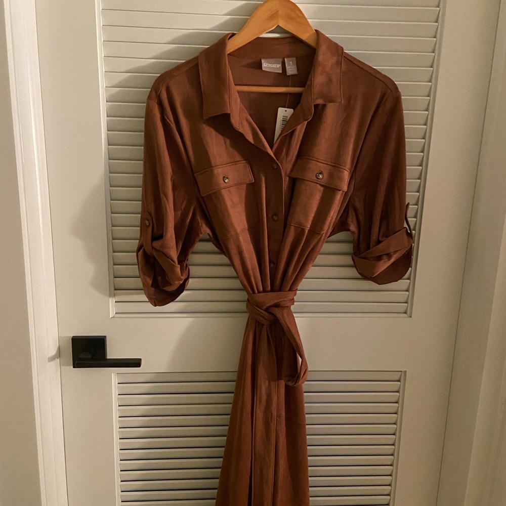 Chico suede dress
